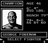 Foreman for Real (USA, Europe) In game screenshot